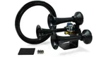 Hornblasters Outlaw Black Smooth Finished Loud Train Boat. Fixed Price $283.99.