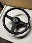 82-95 Bmw E30 E34 E28 E24 E23 E32 Sport Leather Steering Wheel Oem. Fixed Price $100.00.