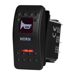 Air Horn Compressor Rocker Switch Cover Cap Laser Labeled Red 12-24V On Off. Fixed Price $10.07.