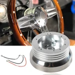 5 & 6 Hole Billet Steering Wheel Hub Adapter Silver. Fixed Price $47.77.
