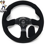 New Reinforced Nrg Innovations Steering Wheel RST-012S + Uspl Air Freshener. Fixed Price $147.40.