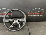 06-07 Jeep Liberty Black Leather Wrapped Steering Wheel 5JW071X9AI. Fixed Price $100.00.