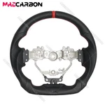 Full Leather Flat Steering Wheel Red For Lexus NX200/NX300/NX300H 2014-2020. Fixed Price $199.00.