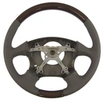 Subaru Steering Wheel Dark Beige W/woodgrain Dimpled Leather New 34311AE430. Fixed Price $159.95.