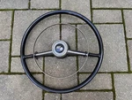 1952 Ford Crestline Sunliner Victoria Steering Wagon Wheel W/ Horn. Fixed Price $290.00.