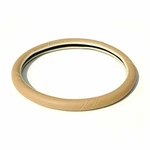 14.5-15.5 Steering Wheel Cover Dark Beige Leather Anti-slip Breathable. Fixed Price $26.99.