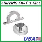 2" Swivel Base Floor Mount & Column Polished Aluminum Keyed Steering. Fixed Price $75.99.