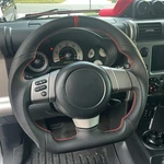 Full Leather Sport Steering Wheel For Toyota Fj Cruiser 2007-2020 Red. Fixed Price $249.00.