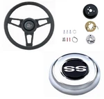 Grant Classic Style Wheel & Steering Installation Kit Chrome Horn Button. Fixed Price $169.78.
