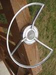 1959 Ford Fairlane 500 Factory Steering Wheel Horn. Fixed Price $60.00.