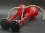 Vintage? Wolo Musical? Air Horn Idk Untested, Plastic Red Car? Boat? "as Is". Fixed Price $19.99.