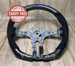 Tariff Free Dtm Alcantara Carbon Steering Wheel Blue For Bmw M2 M3 M4 X5M X6M. Fixed Price $398.00.