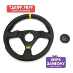 Omp OD0-1979-071, One Wrc Steering Wheel Black Suede Performance Racing Parts. Fixed Price $342.03.