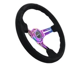 Nrg RST-018S-MCBS Reinforced Steering Wheel Suede/blk Stitch. Fixed Price $169.99.