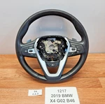 18-24 Oem Bmw G01 G02 X3 X4 Leather Steering Wheel W/ Paddle Shifters Note*. Fixed Price $295.00.