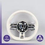 19-25 Mercedes-benz W223 S-class W206 W236 W296 Amg Steering Wheel Beige Oem. Fixed Price $1479.23.