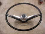 1964 1965 Pontiac Gto Lemans Tempest Black Steering Wheel Assembly Gm Oem. Fixed Price $225.00.