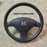 Honda Cr-x Del Sol Jdm Non-srs Steering Wheel 3 Prong Japan Rare EG2. Fixed Price $264.99.