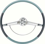 1965-66 Impala; 15" Steering Wheel With Horn Two Tone Blue. Fixed Price $329.99.
