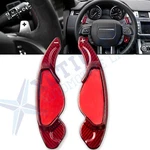 Red Carbon Fiber Steering Wheel Shifter Paddle Extension For Land Rover 2010+. Fixed Price $99.94.
