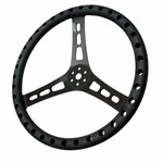 Joes Racing Products 13513-B 13" Lightweight Dished Steering Wheel; Aluminum. Fixed Price $113.04.