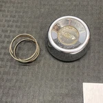61-66 Ford F100, F250 Oem Horn Button And Spring, Chrome C3TA-13A800-A. Fixed Price $98.00.
