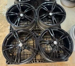 (4) Maserati Granturismo Mc M145 20 Inch Wheels Rims Set Black 85360500 W11015. Fixed Price $1650.00.