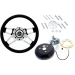 Grant 440 Challenger Gt Steering Wheel, 13-1/2 Inch W/install Kit. Fixed Price $162.99.