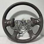 2002-2007 Buick Rendezvous Steering Wheel Tan Oem Gray Leather Wrap. Fixed Price $24.92.