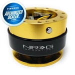 Rare Nrg Quick Release Gen Chrome Gold Body Black Ring SRK-200CG-BK. Fixed Price $132.00.
