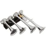 Viking Horns V003A Chrome Trumpet Train Air 12V 149DB Loud Kit. Fixed Price $64.95.