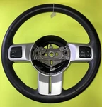 2011-2017 Jeep Compass Steering Wheel Black Leather With Controls 5XS251DKAA. Fixed Price $80.00.