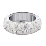 United Pacific 88216 Chrome Skull Steering Horn Button Bezel. Fixed Price $54.99.