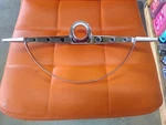 1963 Impala Steering Wheel Horn Die-cast Chrome New Oer # 3822915. Fixed Price $80.00.