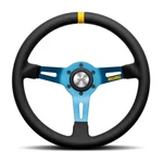 Momo Steering Wheel Mod Blue Leather 330MM R1908/BL33L. Fixed Price $225.00.