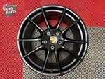Single Oem Original 20" Porsche 991.1 911 Carrera Wheel Rim Rear Satin Black. Fixed Price $599.95.
