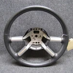 2004 Chrysler Pt Cruiser Steering Wheel Dark Slate Leather & Silver Oem 68514. Fixed Price $84.99.
