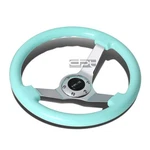 Nrg ST-036MF-CH 350MM 3"DEEP Dish Andoized Aluminum Spoke Wooden Steering Wheel. Fixed Price $170.58.