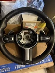 2014-2018 Bmw F15 F16 X5 X6 M-sport Steering Wheel With Paddle Shifters Oem. Fixed Price $180.00.