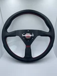 Momo Monte Carlo Steering Wheel With Nsx-r Horn Kit Fits Honda Acura DC2 DC5 Egs. Fixed Price $169.00.