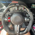 Alcantara Led Carbon Fiber Steering Wheel For Bmw M2 F87 M3 F80 M4 F82 F83 F30. Fixed Price $489.01.