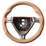Porsche 911, 997, 987 Steering Wheel, Sand Beige, Ergonomic Inlays, New Leather. Fixed Price $845.00.