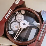 Grant Heritage Sprint 3 Steering Wheels 15212 New Wood Mahogany Aluminum. Fixed Price $135.95.