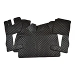 Black Pu Leather Floor Mats & Engine Cover For Volvo Fh 2009/13 Automatic Lhd. Fixed Price $70.89.