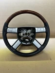 2005-10 Chrysler 300C 300M Leather Wrapped Steering Wheel W/ Wood Trim. Fixed Price $125.00.