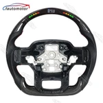 Real Carbon Fiber Led Steering Wheel Ford F150 Raptor 2021-2025 No Heated. Fixed Price $459.00.