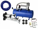4 Trumpet Air Horn 120PSI Compressor 9FT Hose 12V 150DB Train Kit Truck Boat. Fixed Price $104.98.
