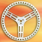 Longacre Uncoated Aluminum Steering WHEEL,15" Drilled. Fixed Price $124.99.