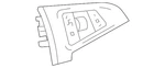 Genuine Gm Cocoa Radio Control Switch 13328854. Fixed Price $42.87.