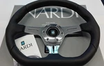 Nardi Kallista Leather Steering Wheel Black - Glossy Spokes Size 13.78. Fixed Price $469.00.